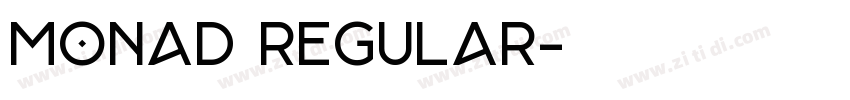 Monad Regular字体转换